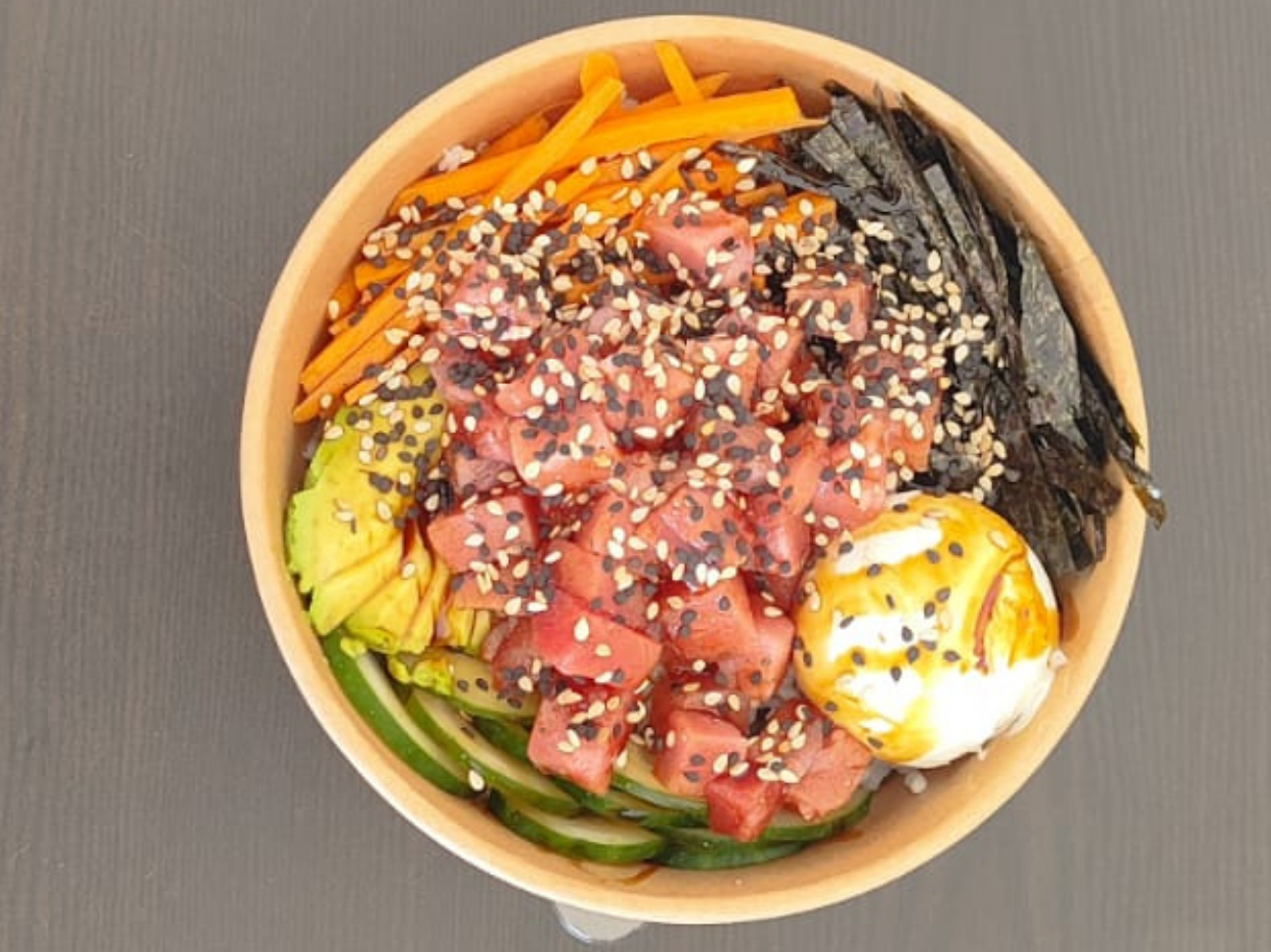 California Poke  - Poke Bowl de Kilauea